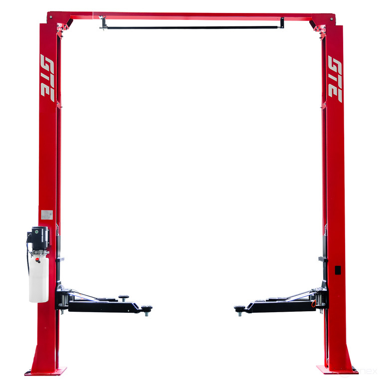 Electrohydraulic lift 4t 110-1900mm 2-rack 220V top.synchron. (manual. descent) GTE