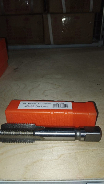 Tap m/r M27*3.0 deaf