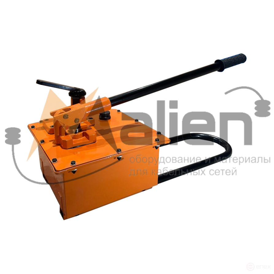 Manual hydraulic two-stage pump RNG-7080 (700 bar, 8.0 L, RVD 1.8 m) MALIEN