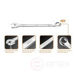 Ключ комбинированный HEX/V 32 x 360 мм