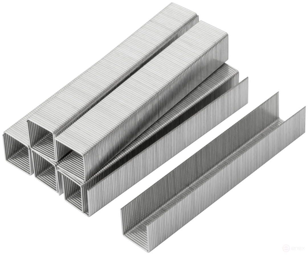 Stapler staples, hardened 11.3 mm x 0.7 mm, (narrow type 53) 12 mm, 1000 pcs.