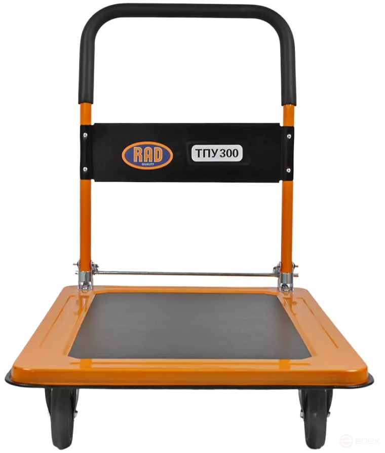 Four-wheeled platform trolley RAD TPU 300