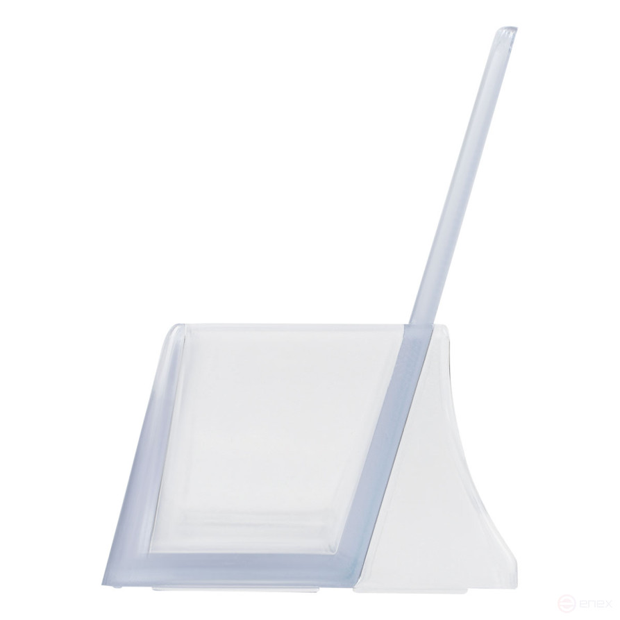 Business card holder desktop STAMP, 40*100mm, transparent