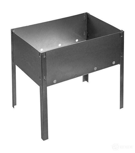 Collapsible grill 350x250x140x0.5 mm (in film)