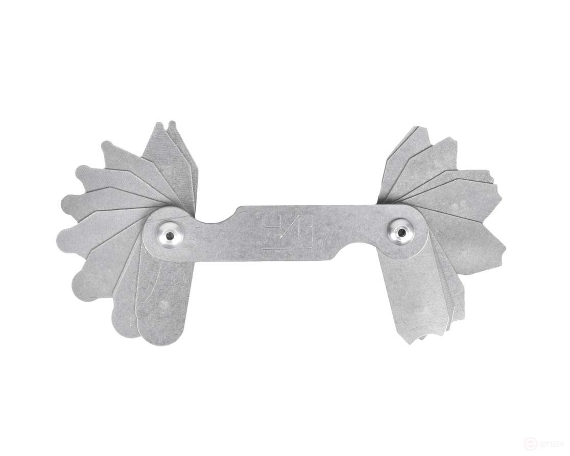 Набор шаблонов радиусных №1 (R 1 - 6мм) ЧИЗ