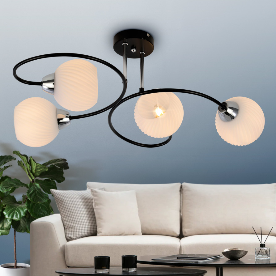 Rivoli Gisela Chandelier 4083-304 4 x E27 40W Modern