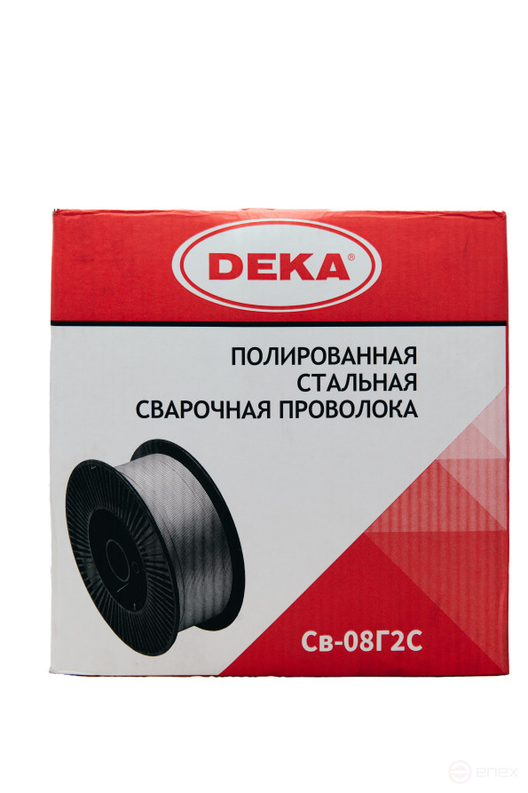 Polished wire DEKA SV-08G2S 0.8 mm by 15 kg