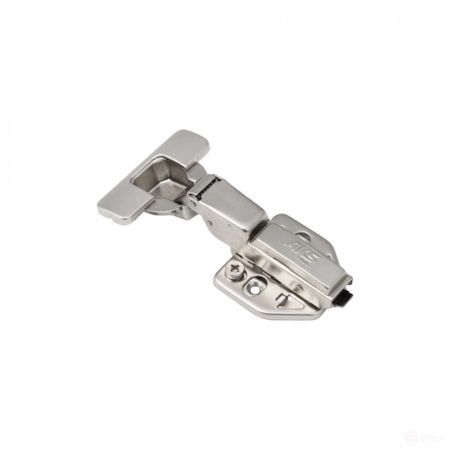 Semi-folding hinge with door closer 45mm h0 clip-on AKS PLUS 3D (self-tapping screws, plugs)