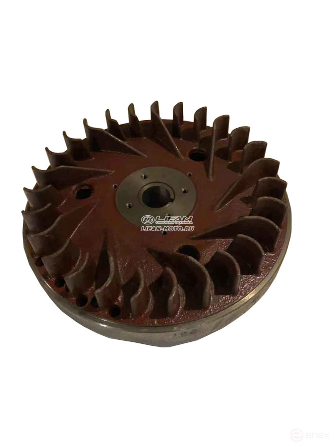 Маховик LIFAN Diesel 23311/C186F c крыльчаткой