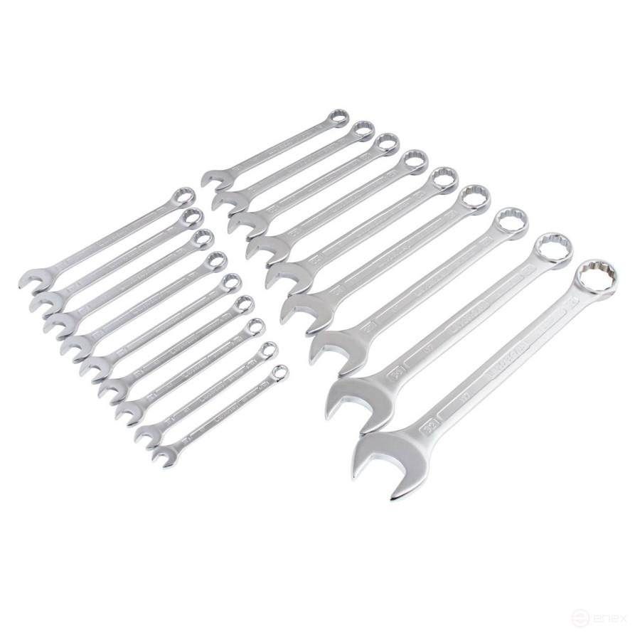 Набор ключей комбинированных 18 предметов NBS7A-018, NORGAU