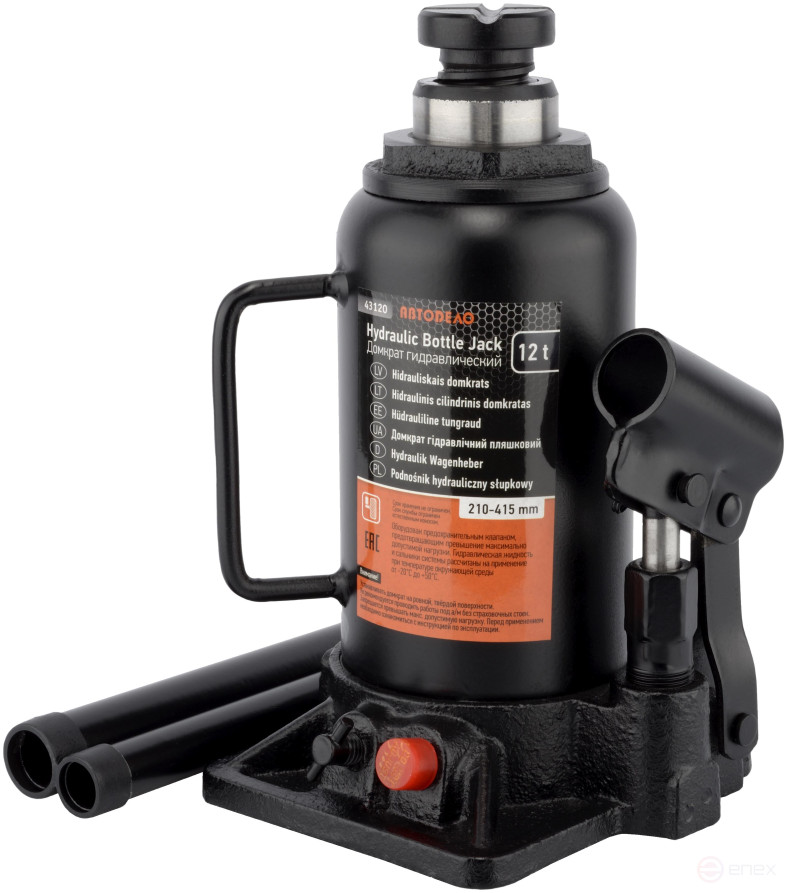 The hydra jack. 12.0T (210-415 mm) Car Body (43120)