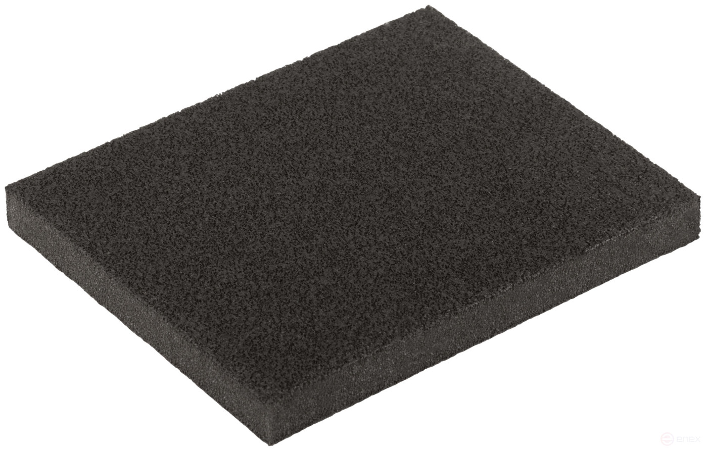Aluminum oxide grinding sponge, 125x100x10 mm, P 180