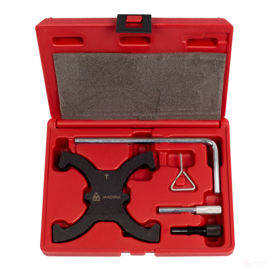 Camshaft / crankshaft locking kit, FORD, case, 5 pieces MASTAK 103-21403C