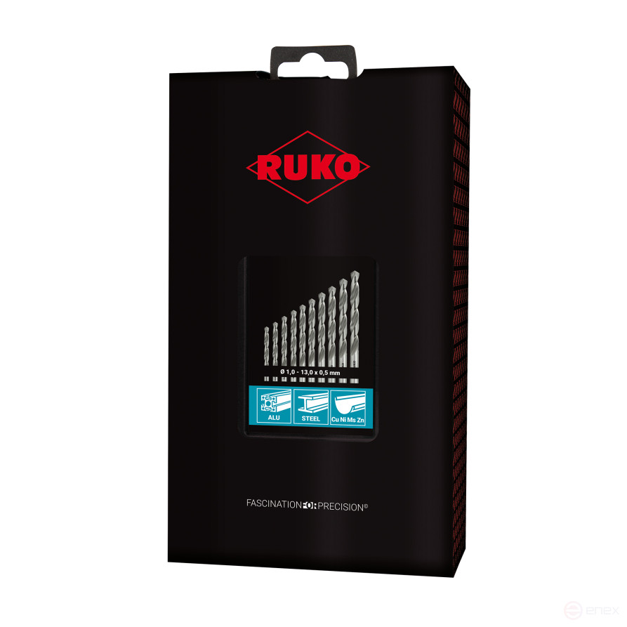 Набор сверл по металлу HSS-G N , 25 предметов, 214215RO