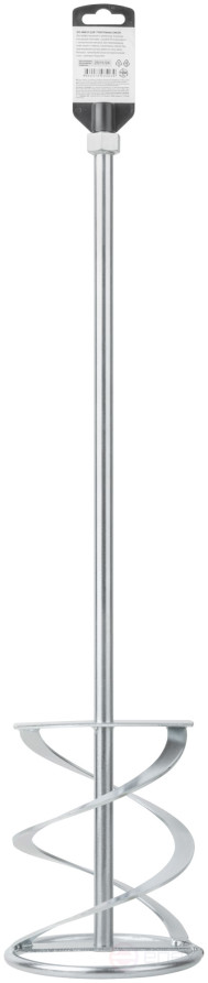 Миксер для тяжелых строительных смесей усиленный Профи, хвостовик М14, 140х590 мм, 04285