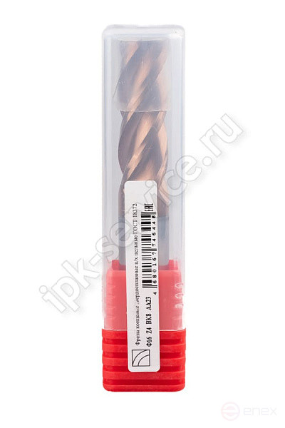 Фреза концевая твердосплавная ВК8 ц/х ф 18 z=4