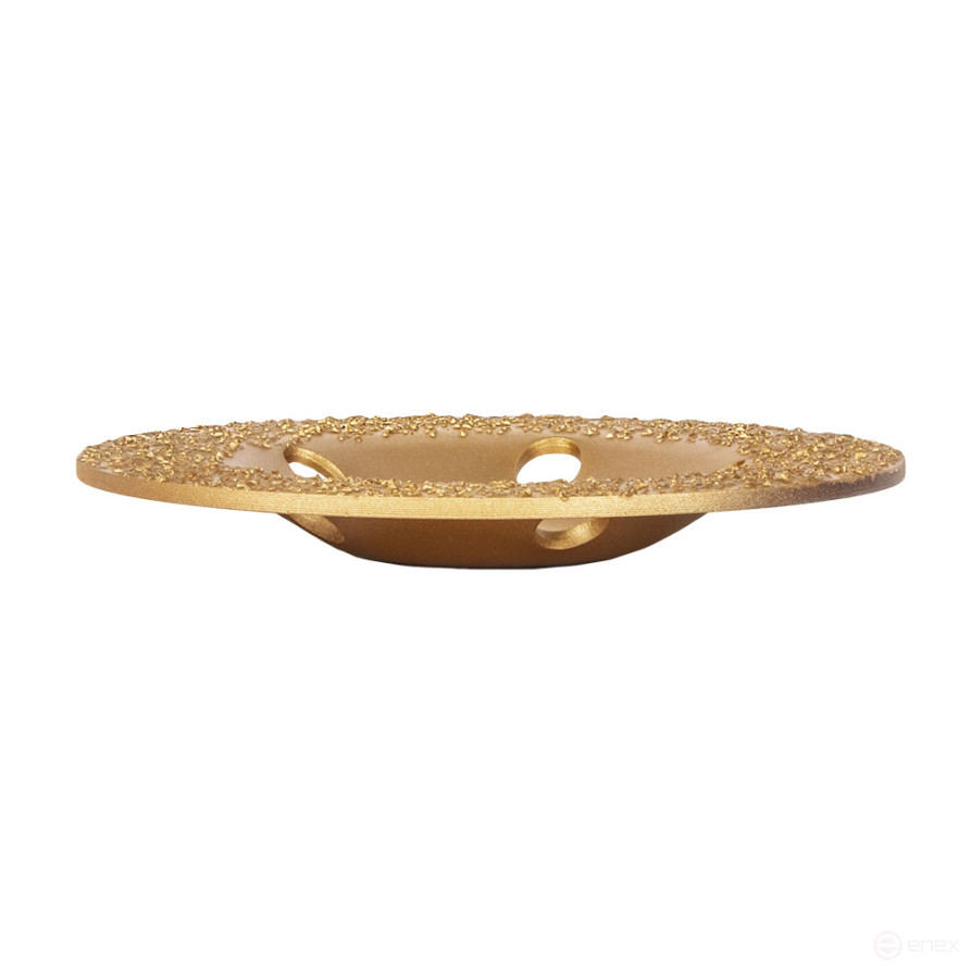 Чашка твёрдосплавная ПРАКТИКА 125 х 22 мм плоская, зерно # 24 мелкое (795-378)