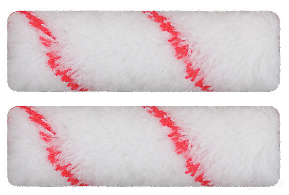 Roller, core 15 mm, acrylic, pile 11 mm, under 6 mm handle, 2 pcs. per pack, 60 mm