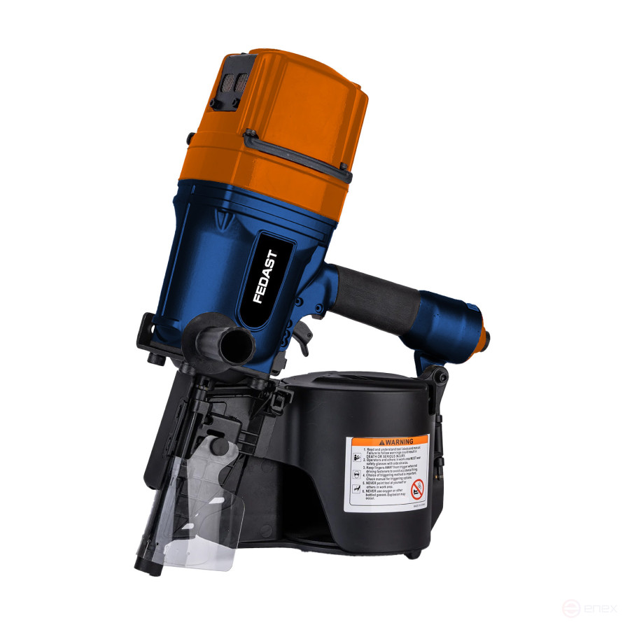 Nail gun for construction FEDAST CN130 (pneumatic, CNW nails, magnesium)