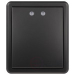 Выключатель ЭРА Эксперт 11-1202-05 с подсветкой IP20 10АХ-250В ОУ антрацит
