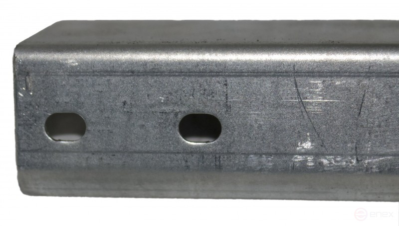 TGB3-1050-ZN Horizontal support corner with a length of 1050 mm, galvanized steel (for TTB series cabinets)
