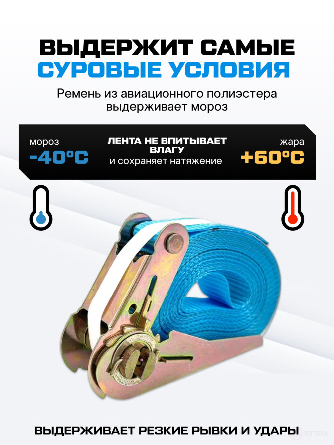 Ремень стяжной Python для крепления груза 2,0 тн кольцевой 4,0м (упак. 2 шт.)