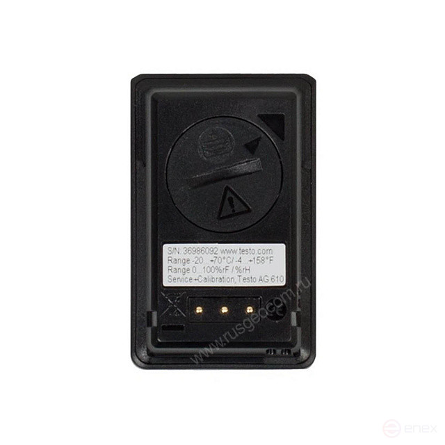 Testo 174H logger with USB interface