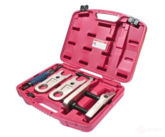 6-piece Hydraulic 12T Tool Set for Removing Ball Joints Universal JTC