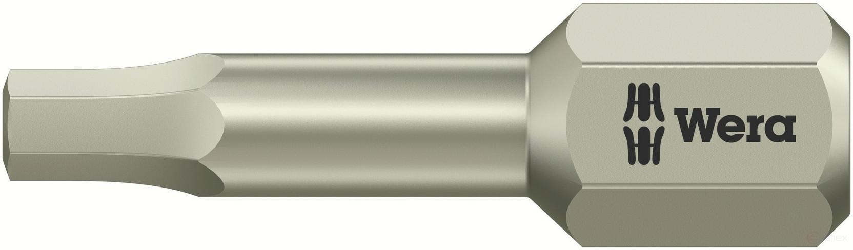3840/1 TS Hex-Plus бита под внутренний шестигранник, нержавеющая сталь, хвостовик 1/4" C 6.3, 1/8" x 25 мм