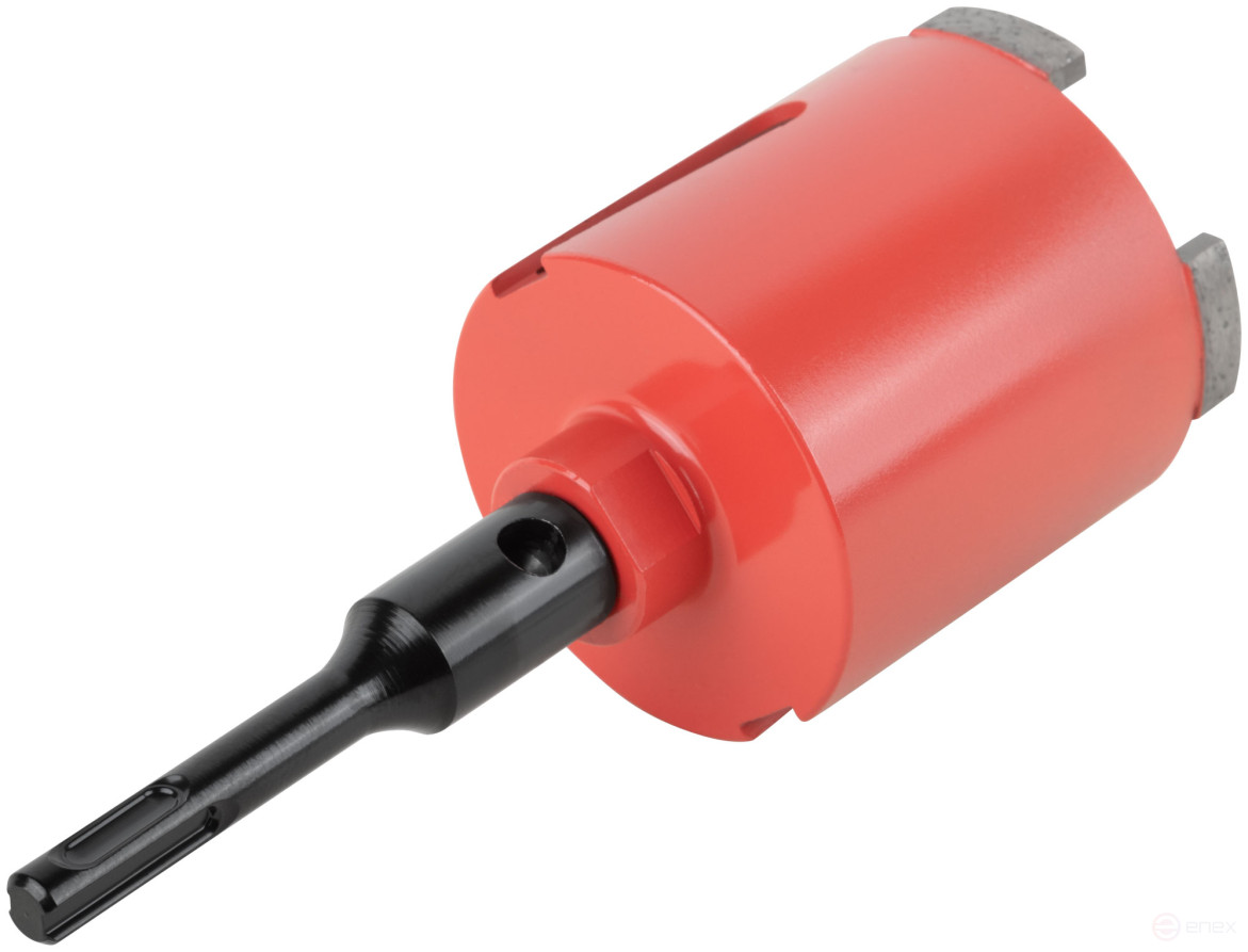 Коронка кольцевая по бетону алмазная безударная в сборе 72 мм