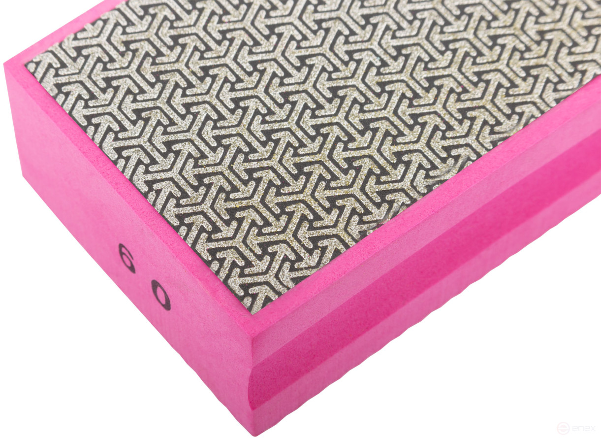 Губка алмазная для сухого шлифования, 90х55 мм, Р60