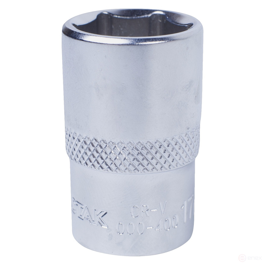 Standard hexagon socket 1/2", 17 mm MASTER 000-40017