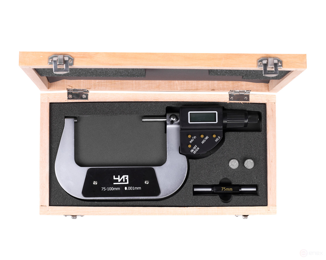 Микрометр гладкий МКЦ - 100 0,001 электр. 4 - кн. ЧИЗ