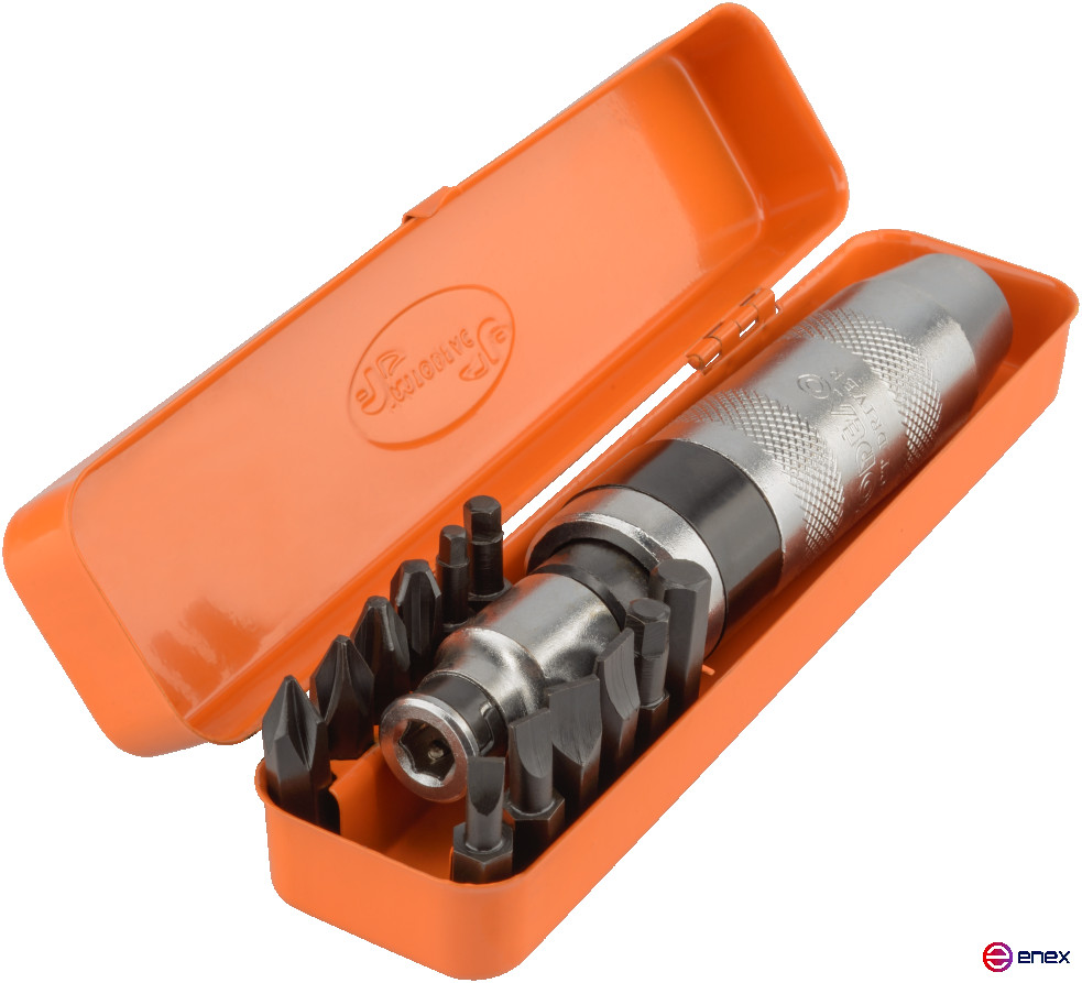 Impact-rotary screwdriver (12 nozzles S2;metal.the case) AvtoDelo PRO (40013)