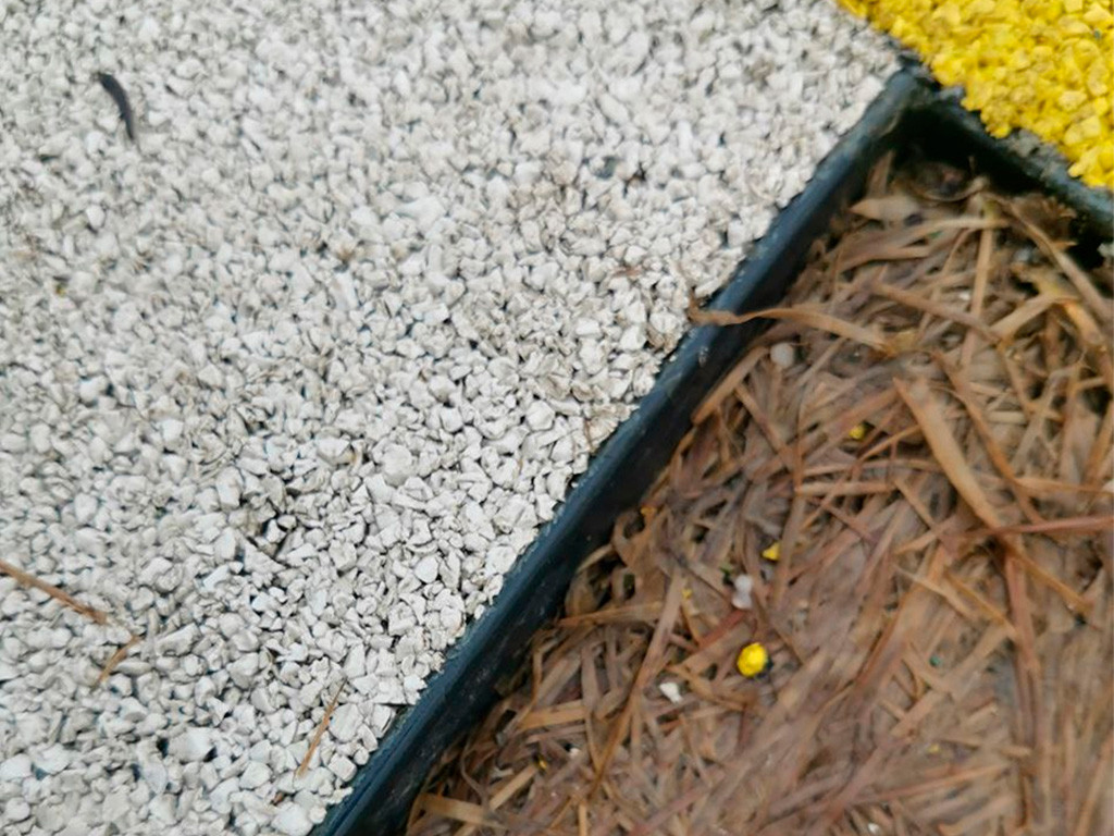 Garden STAFF reinforced curb length 3 meters height 45 mm 1 piece