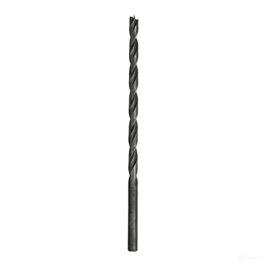 Wood drill bit PRACTICE 8 x 200 mm, W-sharpening, (1 pc.) blister, Profi series (775-617)