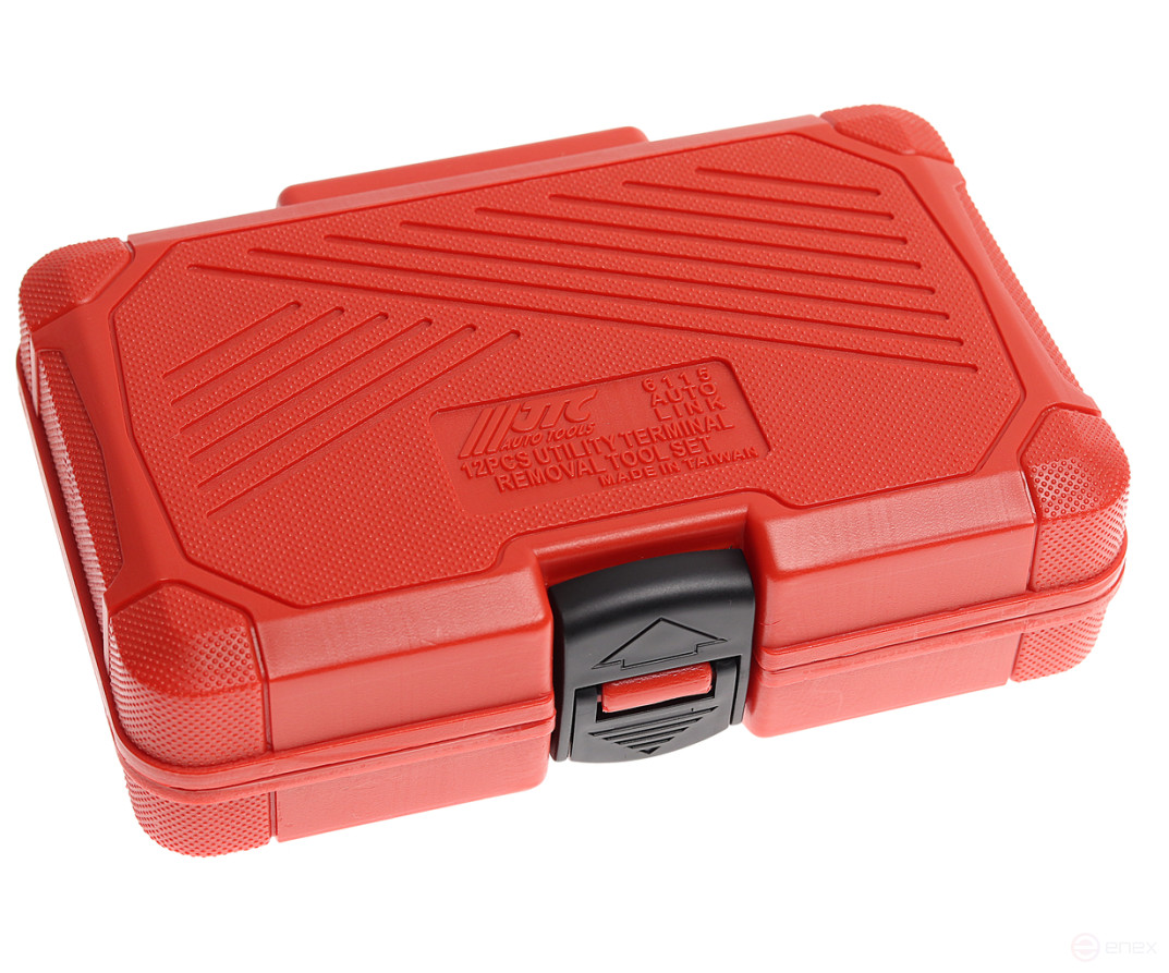 Набор для ремонта электропроводки автомобиля 12 предметов в кейсе JTC