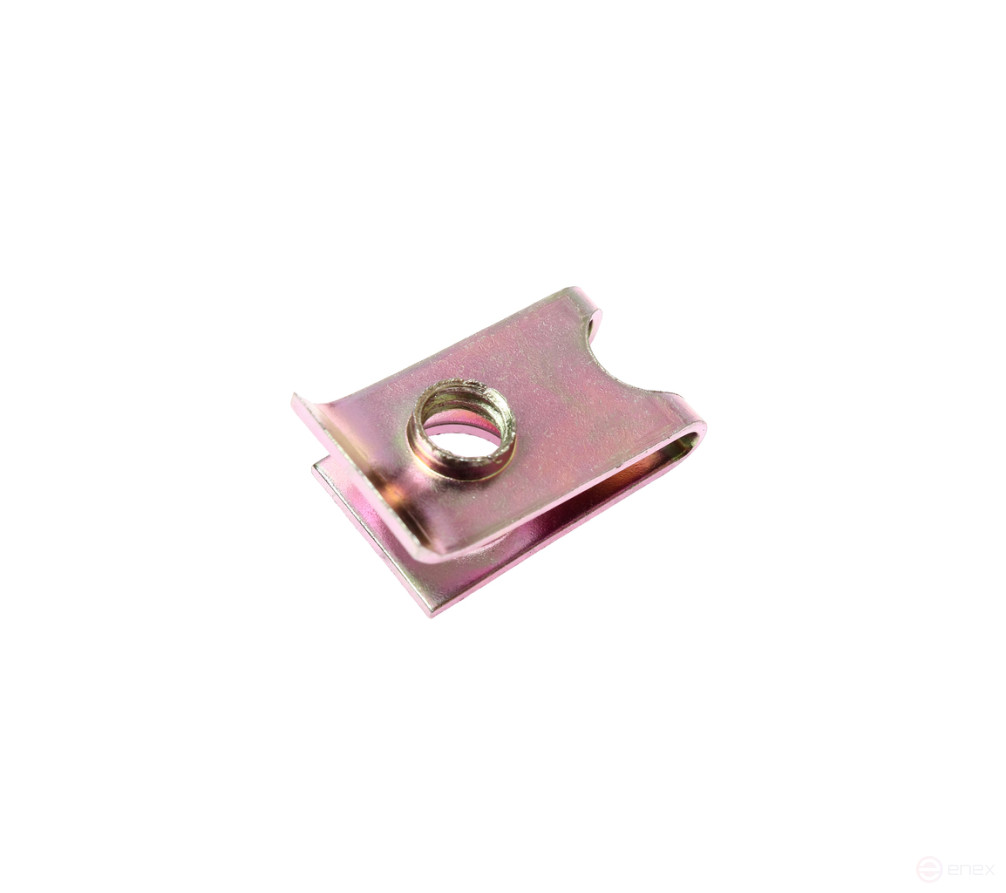Car bracket (insert) metal, thread 6mm, 23x13mm 100 pcs. JTC