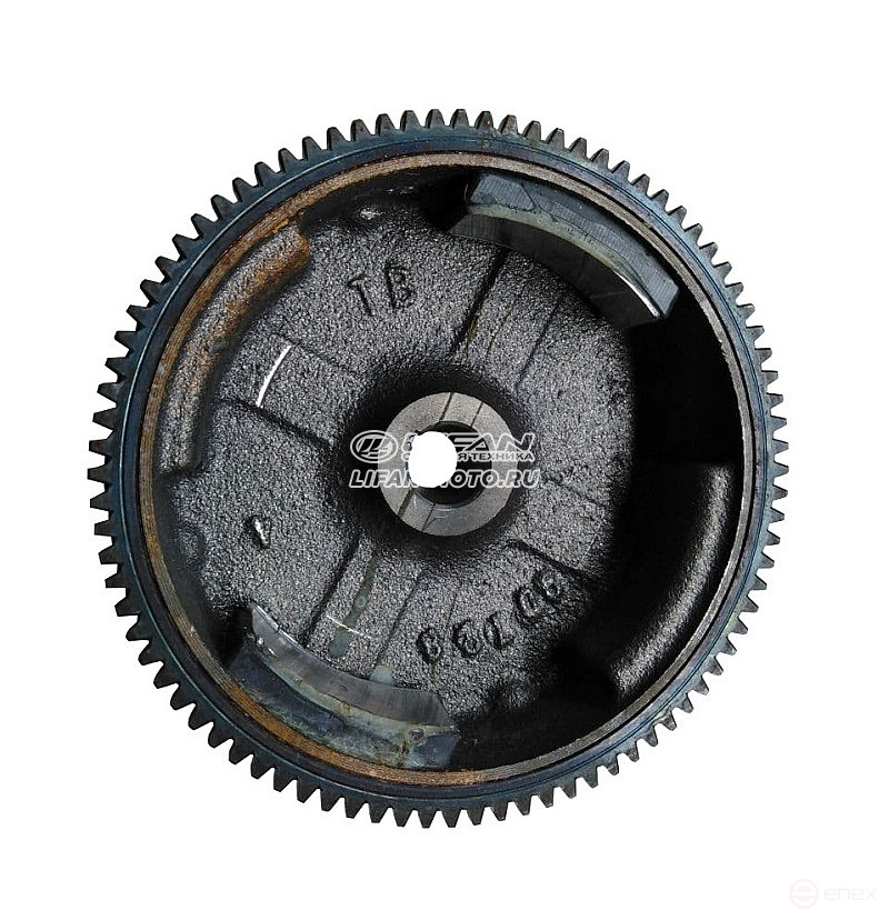 Маховик LIFAN 23300/168FD-170FD, катушка освещения 0,6-3А