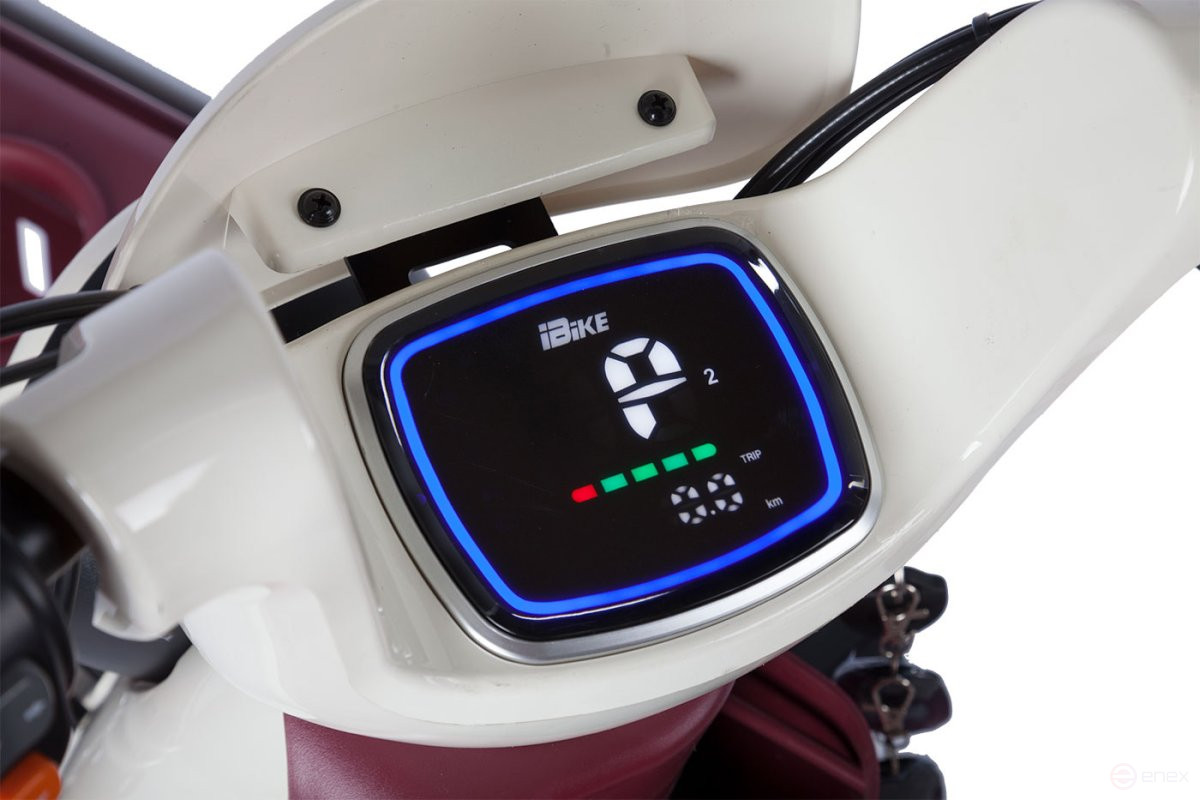 Electric tricycle Rutrike Gelbert Mercury 48V/60V 650W, white and red