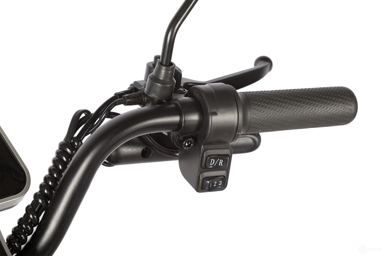 Электротрицикл Rutrike Gelbert Sun 48V/60V 650Вт, красный