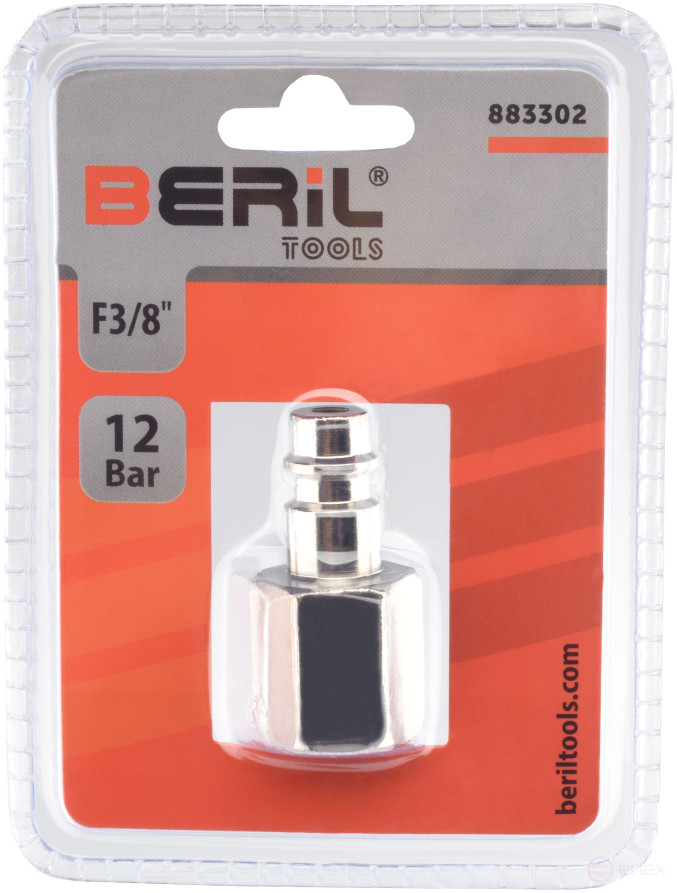 Adapter tip, F3/8 quick-release BERIL