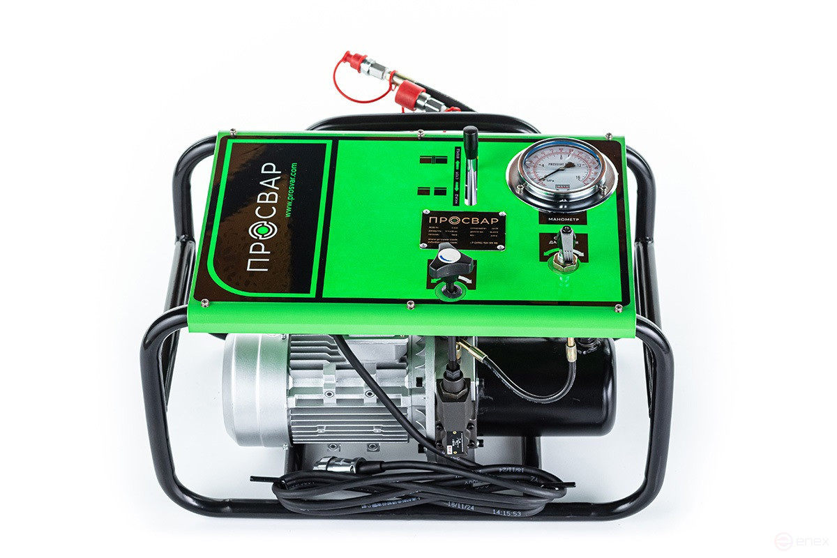 The device for butt welding of HDPE pipes PROSVAR S 450