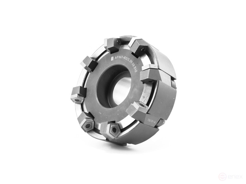 Фреза торцовая 125 с механическим креплением 5гр. пл. PN.. 110408 Z=8 dпос=40 (2214-0273) ГОСТ 26595-85 AF167-R125.09.08.B40 «Русский Инструмент» (РИ)