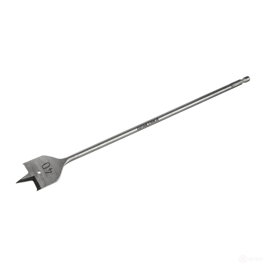 Сверло по дереву перовое ПРАКТИКА 40 х 300 мм (1шт.) блистер (774-283)