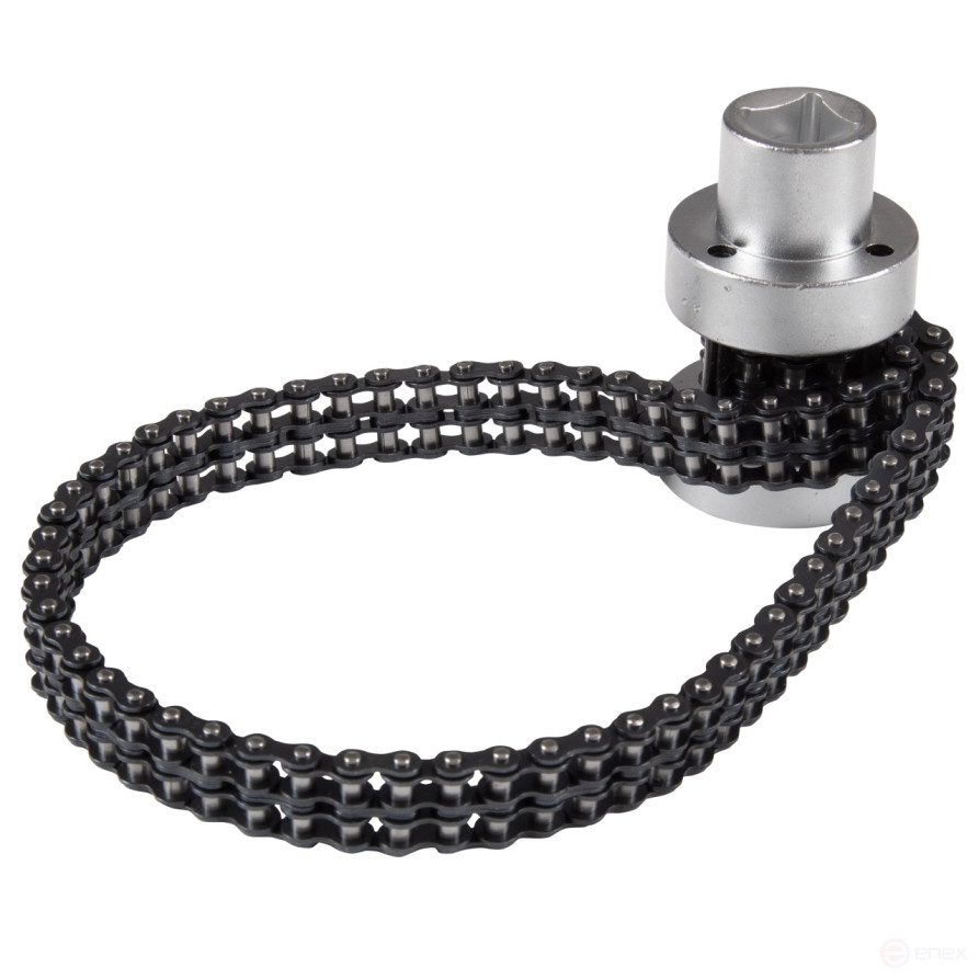 Oil filter puller, 60-115 mm, 1/2", chain AFFIX AF10342115