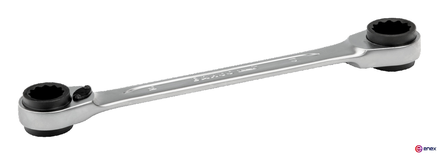 Key with ratchet 4 in 1: 4x5x6x7 mm