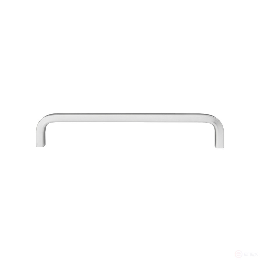 Handle meb. bracket alum. STRIPS 512/519 brushed chrome, AKS