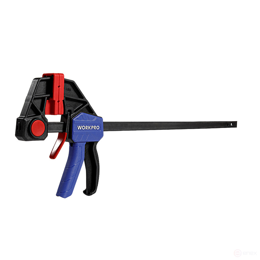 Quick-release rotary clamp 79x450mm prof WP232041 WORKPRO