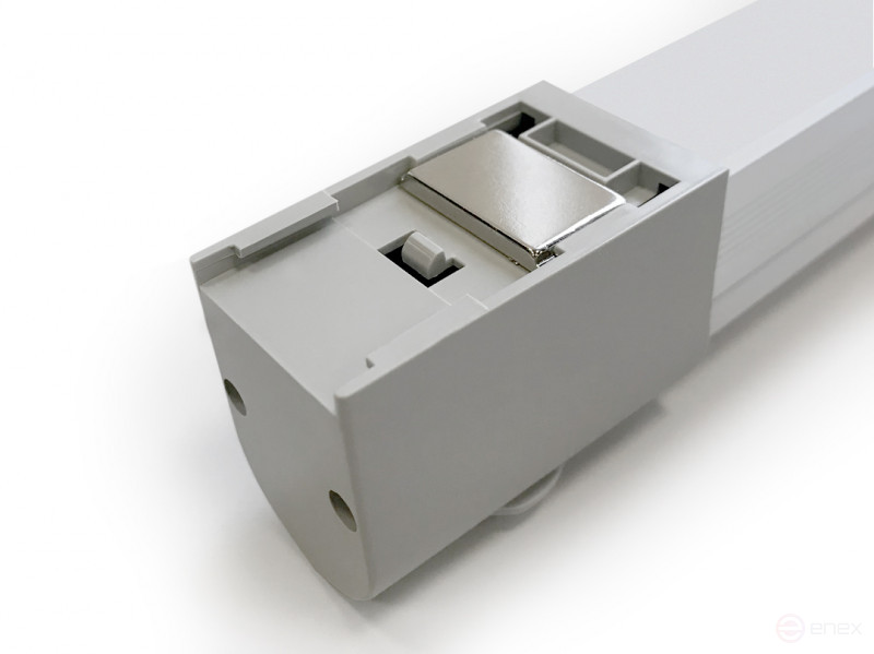 TL19-LED-10W-EU Осветительная панель 19 дюймов, LED 10W, 110/220V, 19 дюймовое крепление+ магнитное крепление, 485х31х48мм, длина кабеля 2м, евровилка